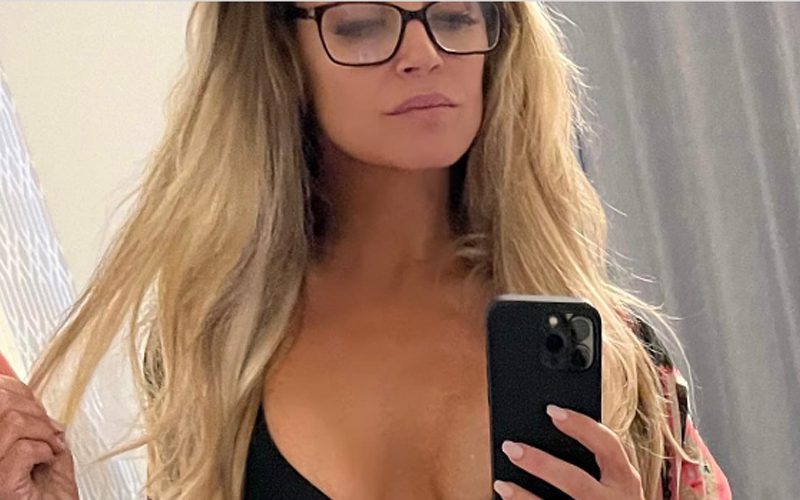 Trish Stratus Flaunts Vacation Bikini Body With New Sizzling Mirror Selfie