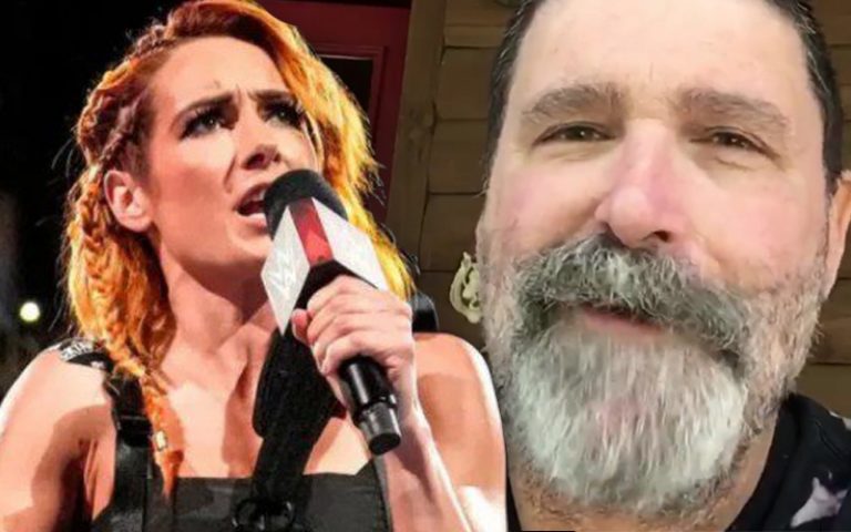 Becky Lynch Reacts To Strong Kudos From Mick Foley After WWE RAW Promo