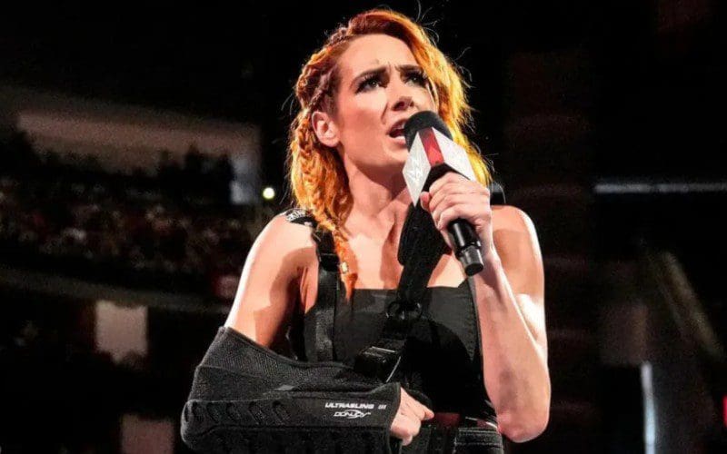 Becky Lynch Says Her Shoulder Still Isn’t ‘Feeling Right’