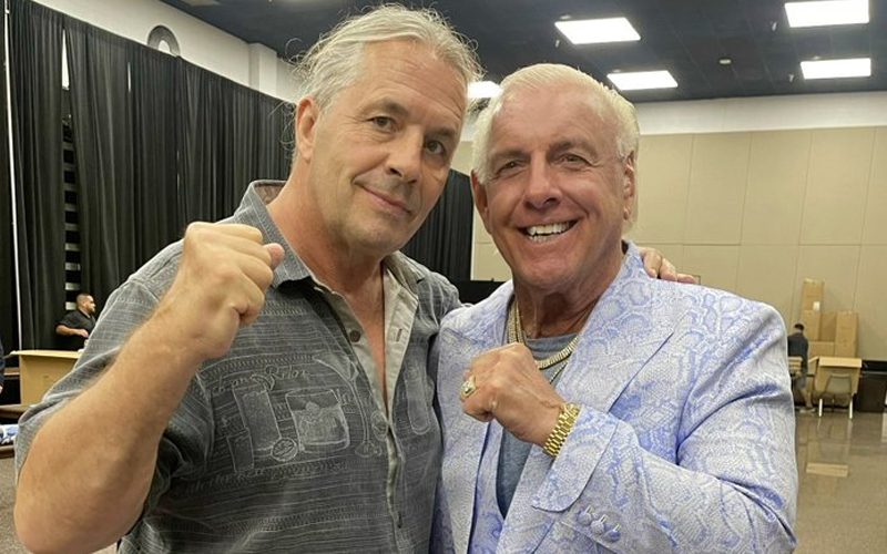 Ric Flair Says He & Bret Hart Are ‘Friends For Life’
