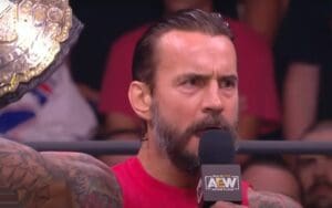 CM Punk Clears The Air On Going Off-Script During AEW Promo