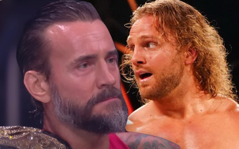 CM Punk & Hangman Page Had No Backstage Interaction Prior To Improvised Call-Out
