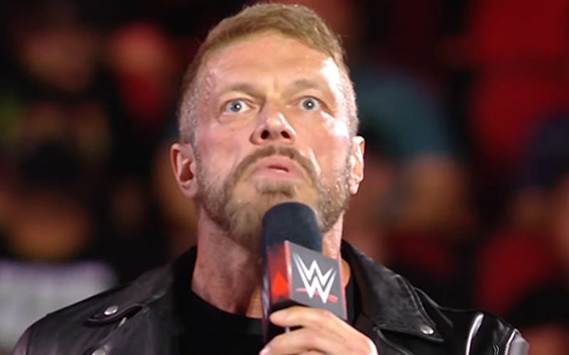 Edge Likely Written Off Television After WWE RAW