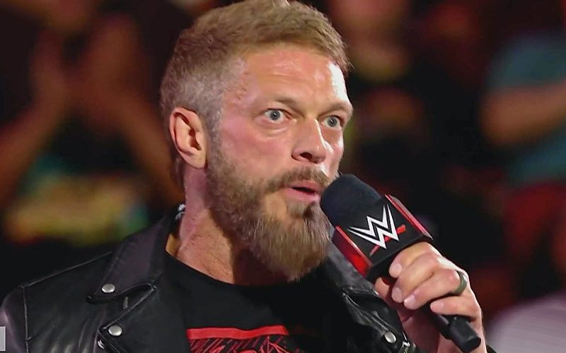 Edge Was Asked To Be On WWE Creative While Out With Triceps Injury