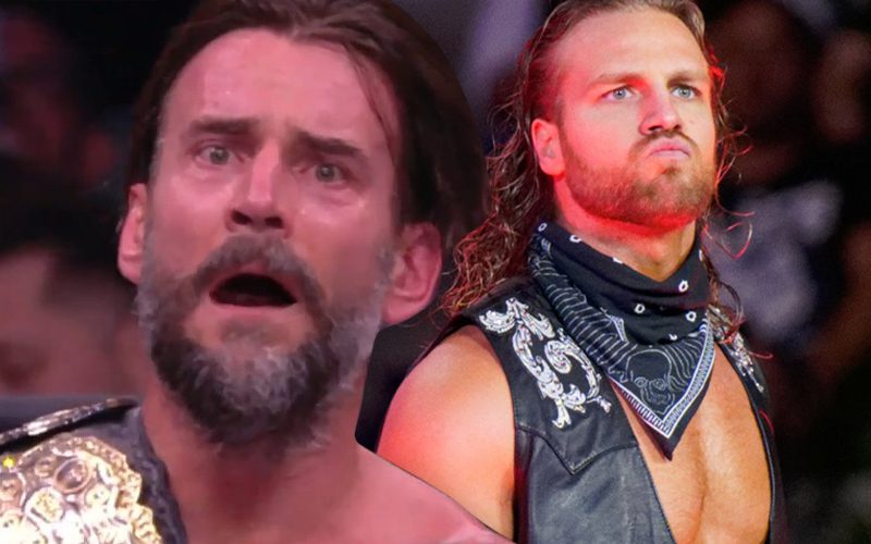 Belief Within AEW That CM Punk Was Fined Over Hangman Page Comments