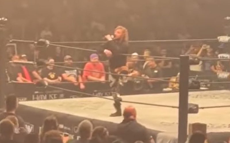 Kenny Omega Breaks Character During Promo After AEW Dynamite