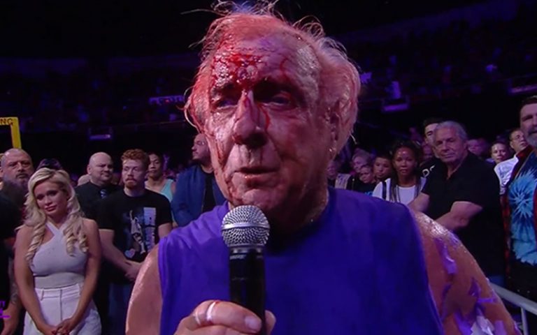 Ric Flair Called Off Doing More Risky Moves During His Last Match