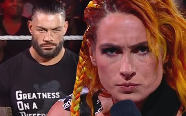 Becky Lynch Takes A Massive Shot At Roman Reigns For Not Showing Up To Work