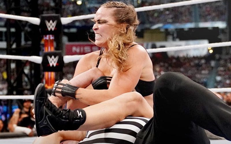 Ronda Rousey Fined & Suspended By WWE