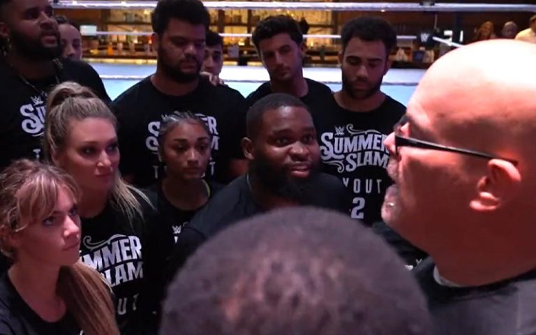 WWE Releases Behind-The-Scenes Footage Of SummerSlam Tryouts