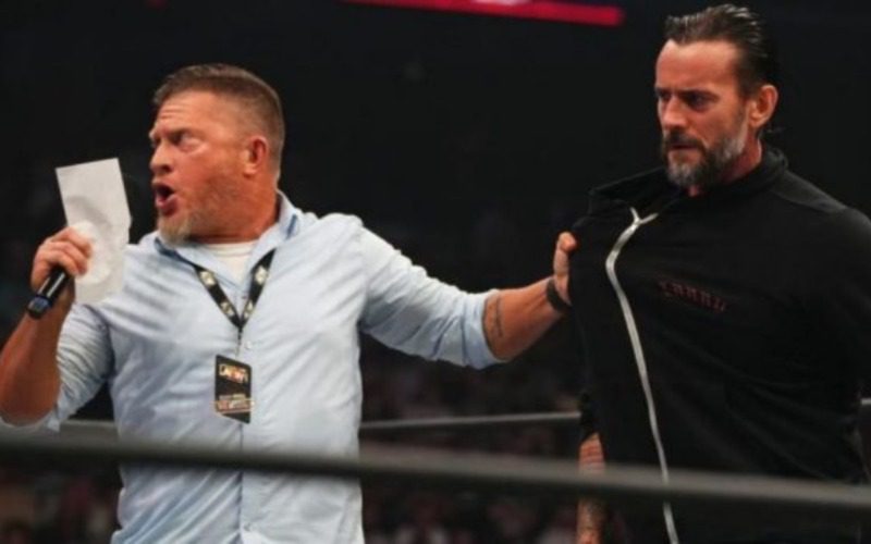 Ace Steel Paid Fine For Cursing On AEW Dynamite This Week
