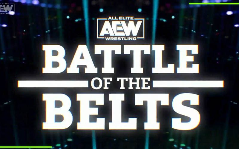 New Graphic Could Spoil AEW ‘Battle Of The Belts’ Plans