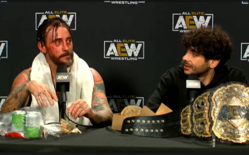 CM Punk Has Lots Of Heat After Comments During AEW All Out Media Scrum