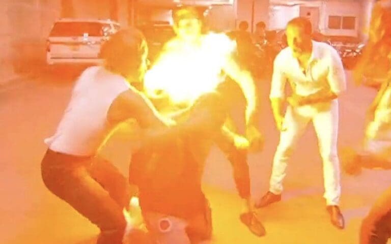 Chris Jericho Got A Magician's License For The Fireball Spot On AEW Dynamite