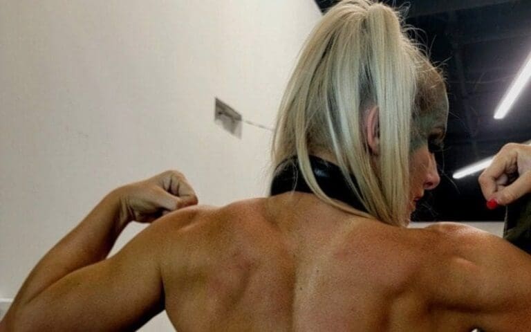 Lacey Evans Shows Nasty Bruises From Liv Morgan's Kendo Stick Attack From SmackDown