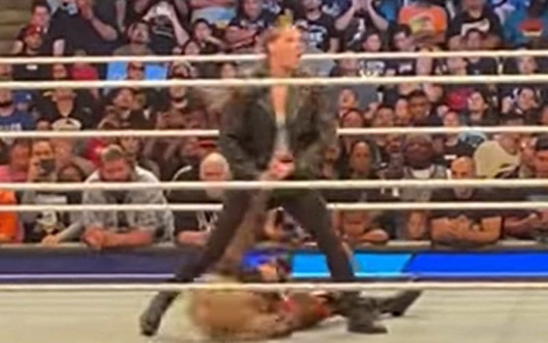 Ronda Rousey Gets Into Confrontation After WWE SmackDown Goes Off The Air