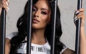 Zelina Vega Rocks Jailhouse Look With Naughty Photo Drop