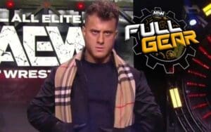 AEW's Likely Full Gear Plan For MJF