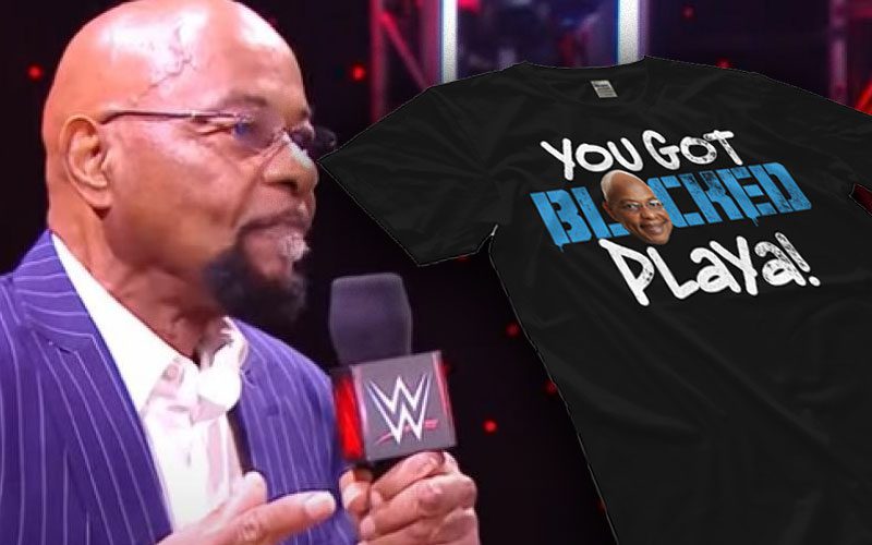 Teddy Long Cashing In On Blocking Spree With New Merchandise