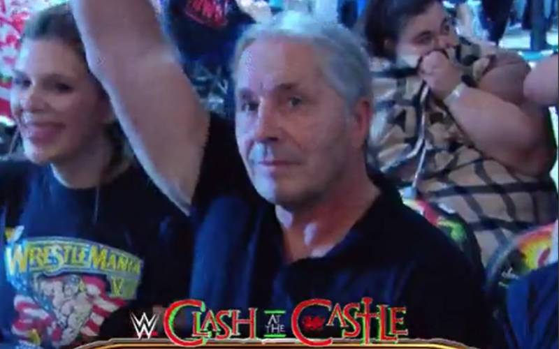 Bret Hart Appears At WWE Clash At The Castle