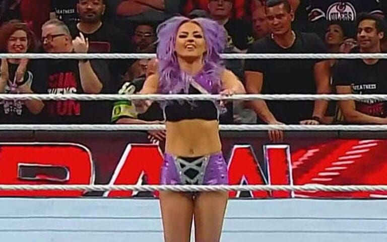 Candice LeRae Returns To WWE During Raw This Week