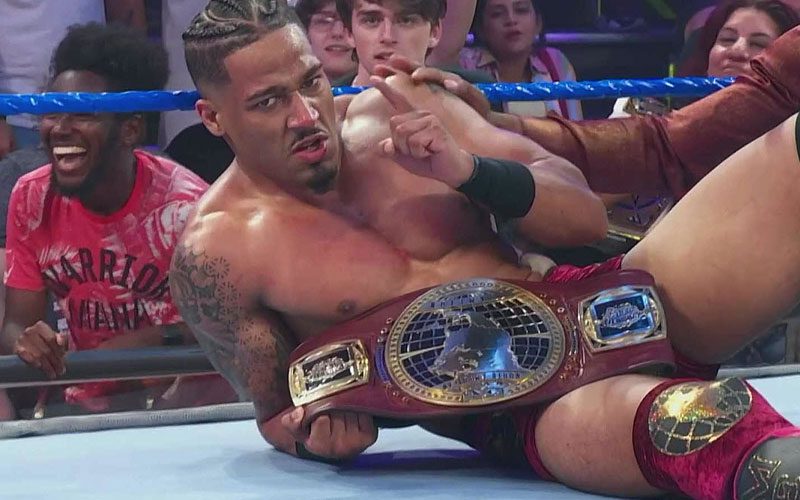 Carmelo Hayes Claims He’s The Greatest NXT North American Champion Of All Time After WWE Worlds Collide