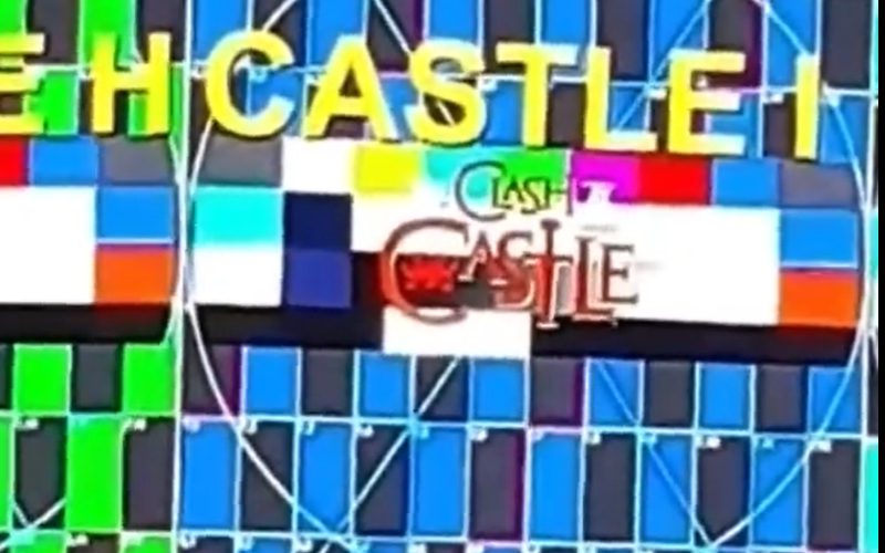 Video Surfaces Of First Look At WWE Clash At The Castle Production Set
