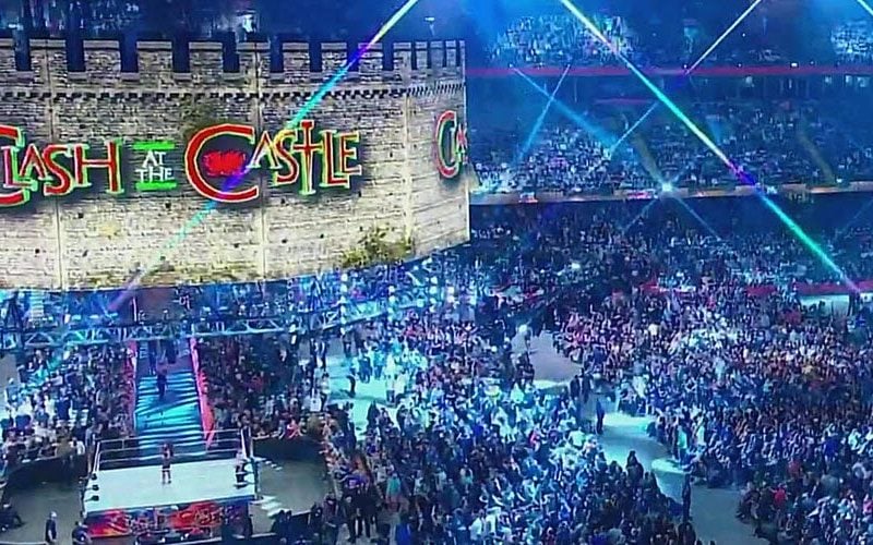 WWE Flexes Massive Attendance Number For ‘Clash At The Castle’ Event