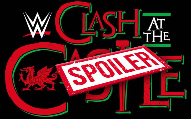 Spoiler On WWE Clash At The Castle Match Order