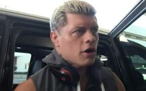 Cody Rhodes Jokes About Making A 'Stupid' WWE Return