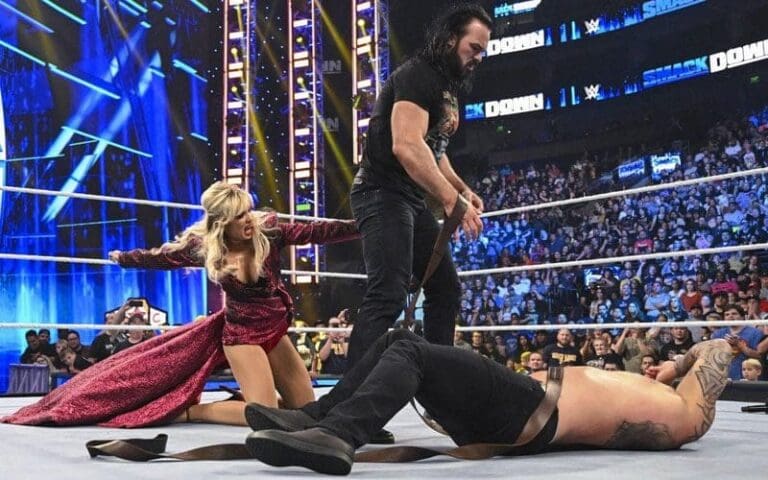 Karrion Kross & Drew McIntyre Were Forced To Improvise SmackDown Angle After Fireball Botch