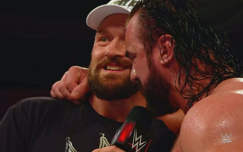 Drew McIntyre Talks ‘Going For It’ With Tyson Fury Sing-Along After WWE Clash At The Castle