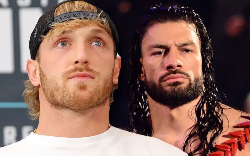 Roman Reigns & Logan Paul Face Off Made Official For Las Vegas Press Conference