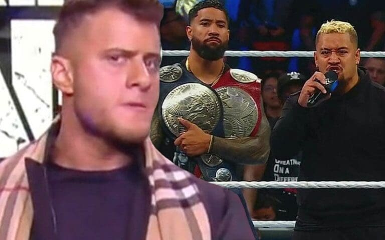 MJF Shows He's A Bloodline Fan During WWE SmackDown
