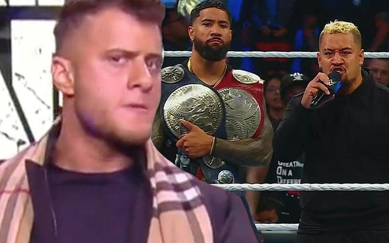 MJF Shows He’s A Bloodline Fan During WWE SmackDown