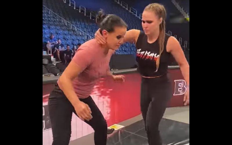 Ronda Rousey Trains With Shayna Baszler To Prepare For Liv Morgan Match