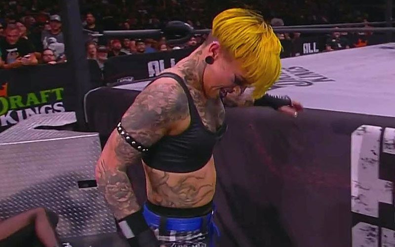 Ruby Soho Broke Her Nose During All Out Match