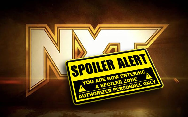 Huge Spoiler On Plan For WWE NXT Tonight