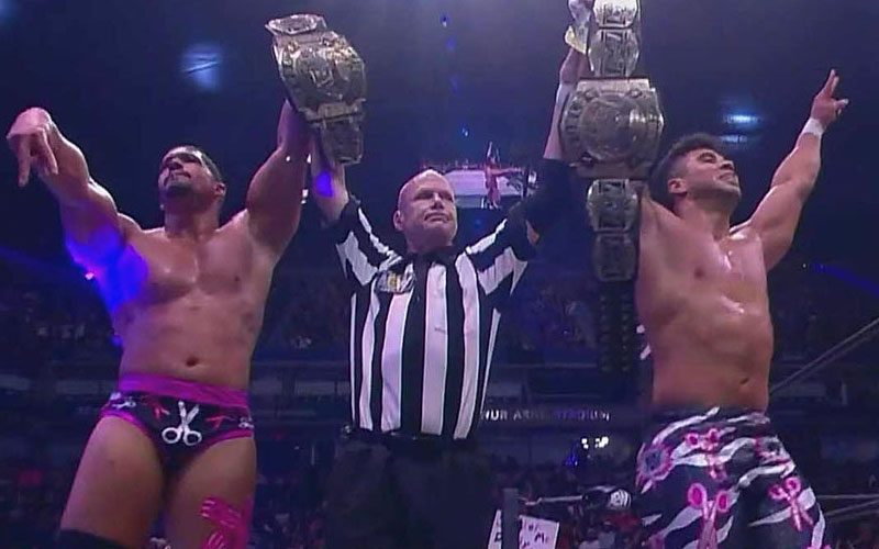 The Acclaimed Wins AEW Tag Team Titles During ‘Dynamite: Grand Slam’