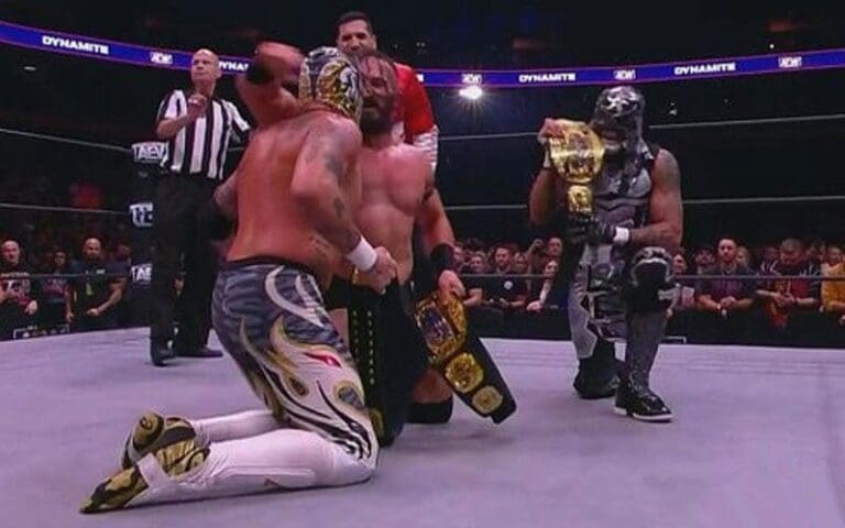 Death Triangle Wins AEW World Trios Titles