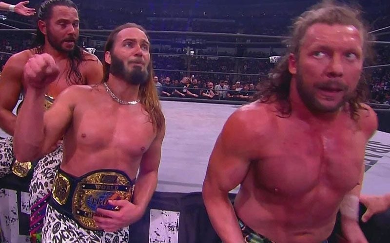 The Elite Wins Trios Tag Team Titles During AEW All Out