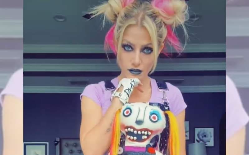 Alexa Bliss Goes Full Firefly Fun House In Halloween Transformation Video