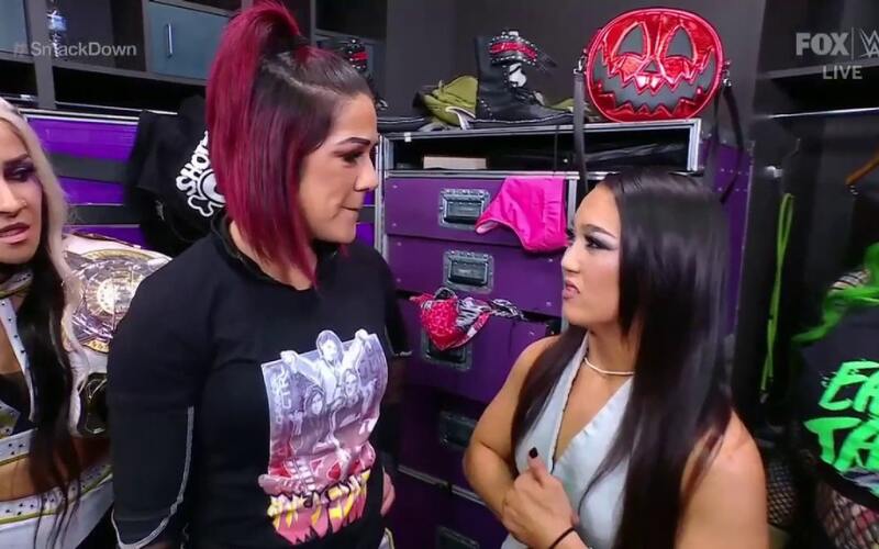 Bayley Warns Roxanne Perez Following Her SmackDown Debut