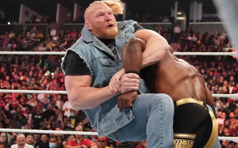 WWE Wanted To Keep Bobby Lashley Strong Ahead Of Brock Lesnar Feud