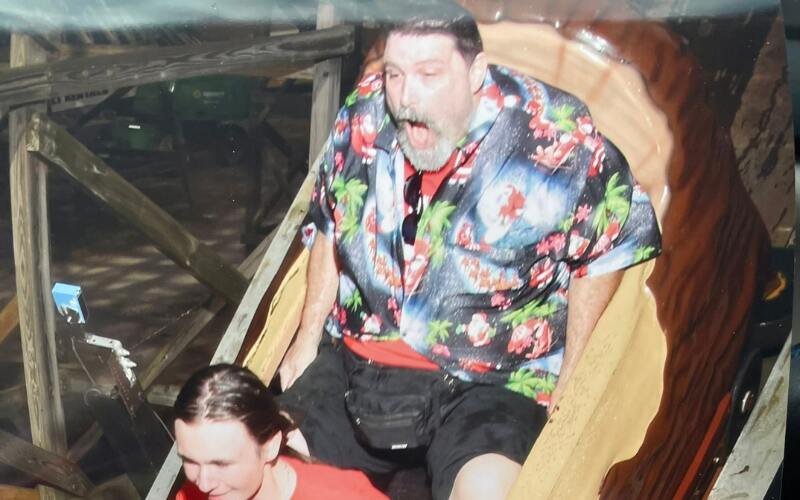 Mick Foley Has A Blast At Amusement Park