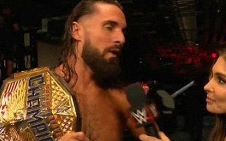 Seth Rollins Figured Out The Perfect Way To Celebrate WWE US Title Win After RAW