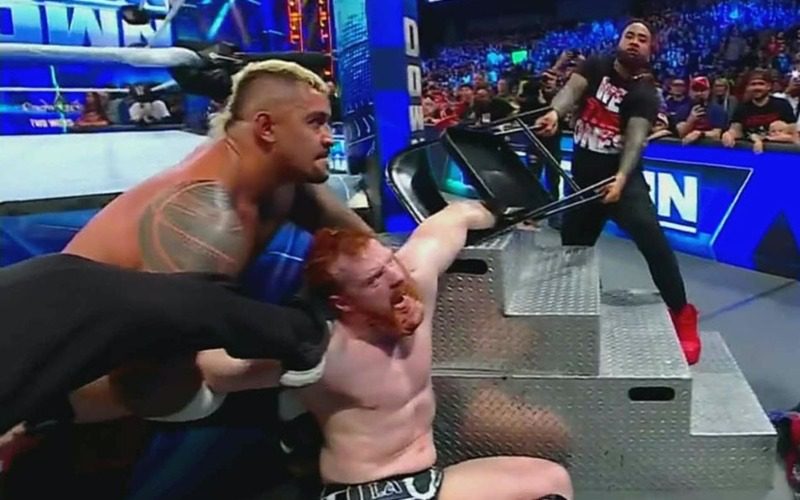 Sheamus Hospitalized Following Attack By The Bloodline During WWE SmackDown