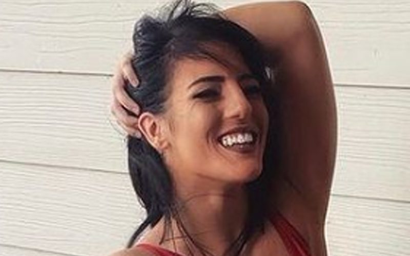 Tessa Blanchard Turns Heads In Red Swimsuit Photo Drop