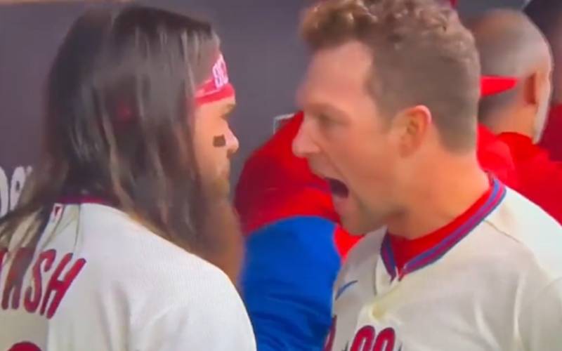 The Acclaimed Reacts To Philadelphia Phillies Scissoring In Dugout