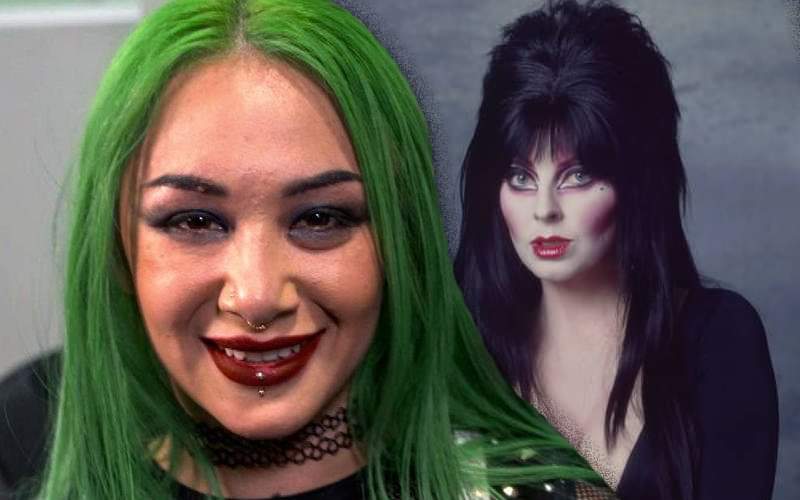 Shotzi Blackheart Is After Elvira’s Halloween Havoc Record